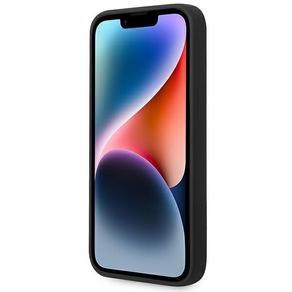 Etui KARL LAGERFELD Apple iPhone 14 Plus Silicone Karl`s Head Magsafe Czarny Hardcase